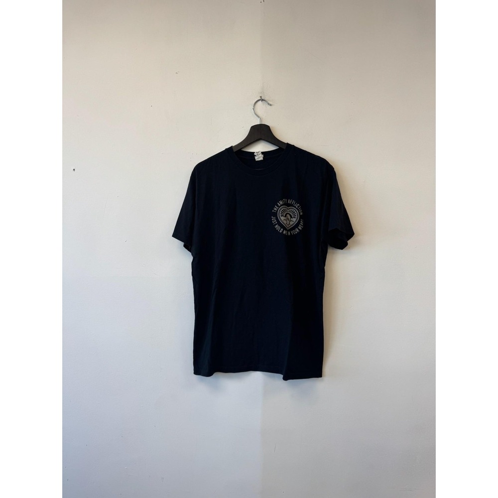 Amity Affliction Shirt Mens Medium Black Let The Ocean Take Me Band Tee Rock